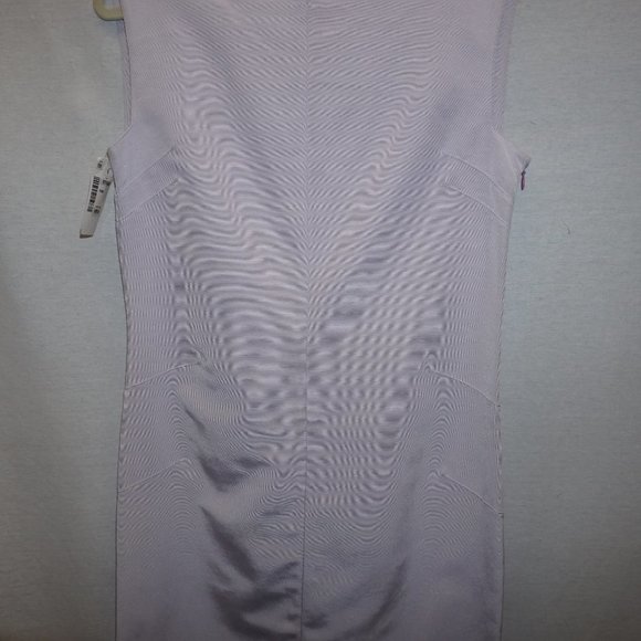 Deadstock Vintage FENDI lavender faille sheath dress it 42 US 6 8 spring summer - Picture 3 of 15